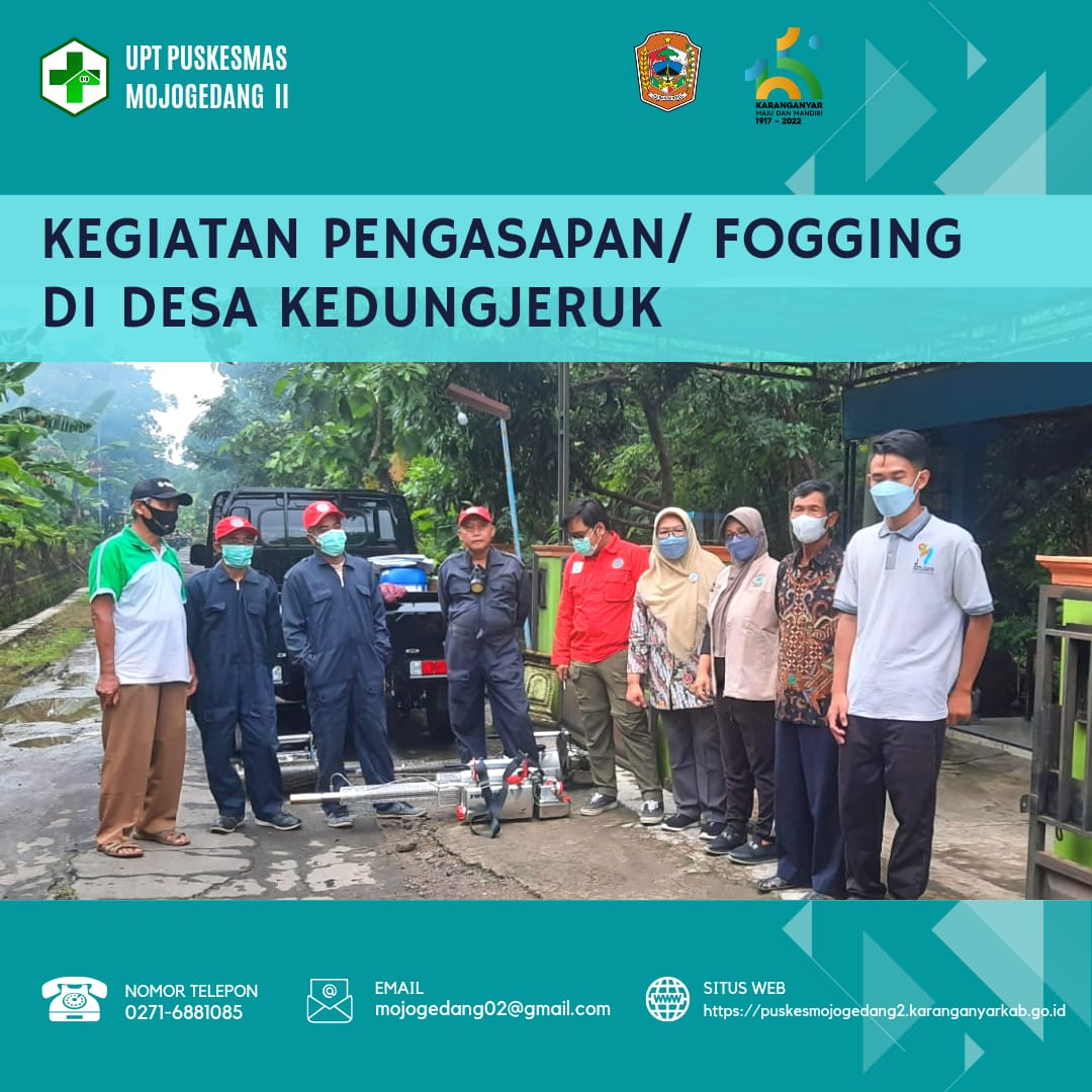 PENGASAPAN/ FOGGING DI DESA KEDUNGJERUK