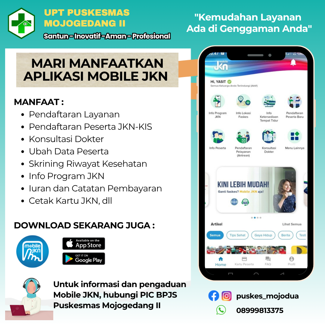 Manfaat Aplikasi Mobile JKN Manfaat Aplikasi Mobile JKN