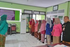 Kegiatan Apel Rutin Pegawai Puskesmas